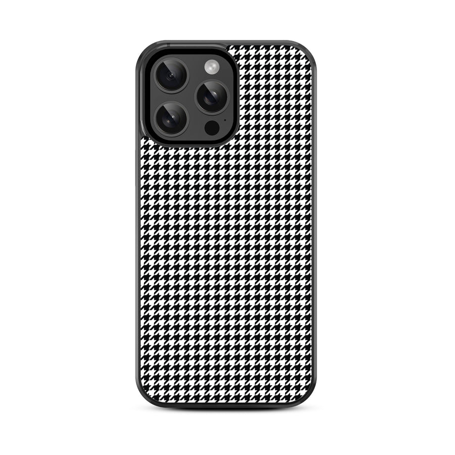 MyBat Design Lab Series Case for Apple iPhone 15 Pro Max (6.7) - Classic Houndstooth - MIP15PMCSLESM215-3.jpg