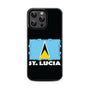MyBat Design Lab Series Case for Apple iPhone 15 Pro Max (6.7) - St. Lucia Flag - MIP15PMCSLESM262-3.jpg