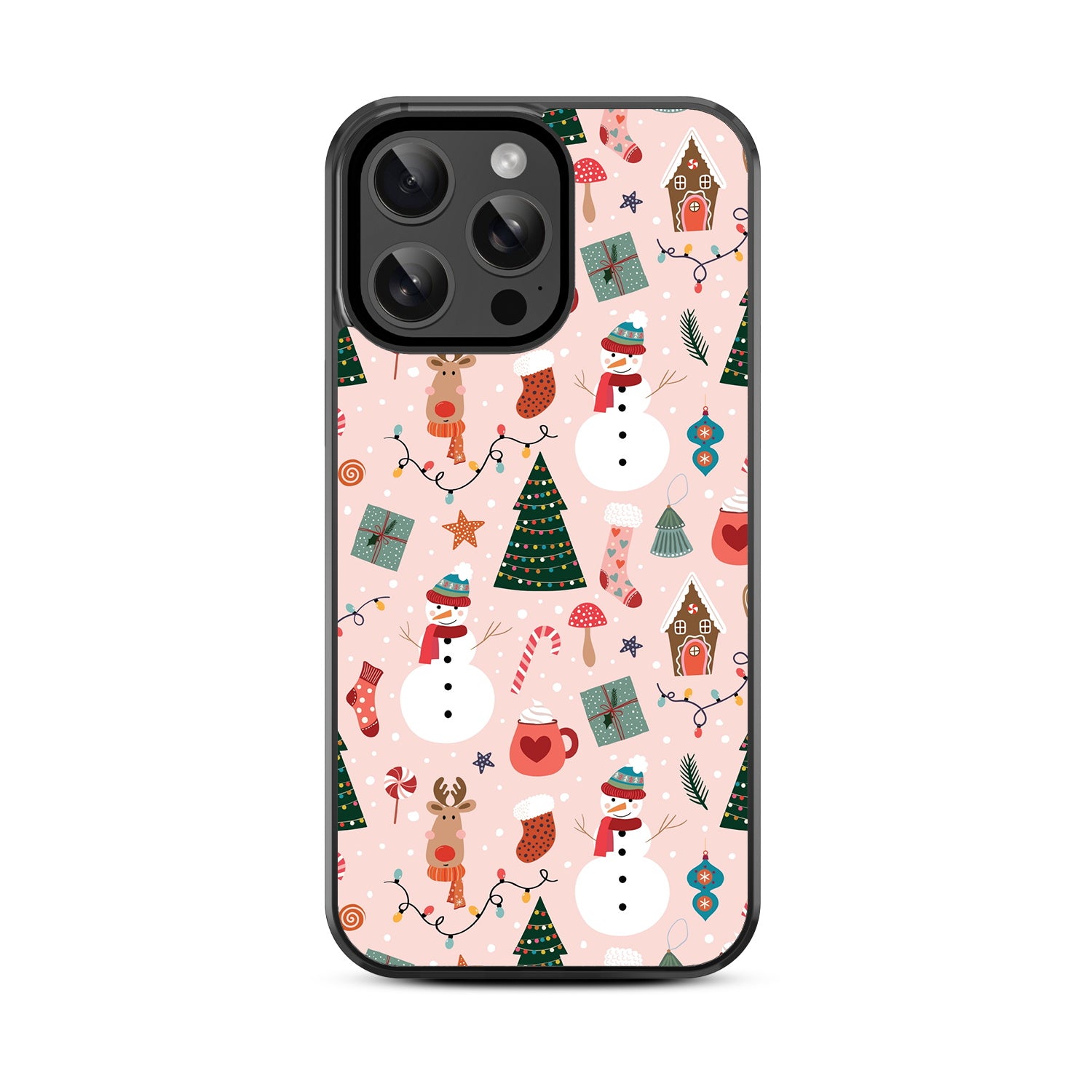 MyBat Design Lab Series Case for Apple iPhone 15 Pro Max (6.7) - Holly Jolly Time - MIP15PMCSLESM288-3.jpg