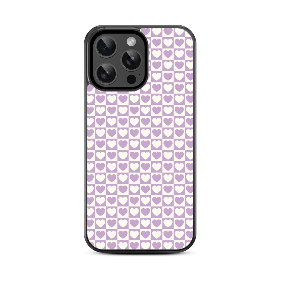 MyBat Design Lab Series Case for Apple iPhone 15 Pro Max (6.7) - Heart Grid - MIP15PMCSLESM339-3.jpg