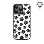 MyBat Design Lab Series MagSafe Case for Apple iPhone 15 Pro Max (6.7) - Black Paw Prints - MIP15PMCSLESMSM002-3.jpg