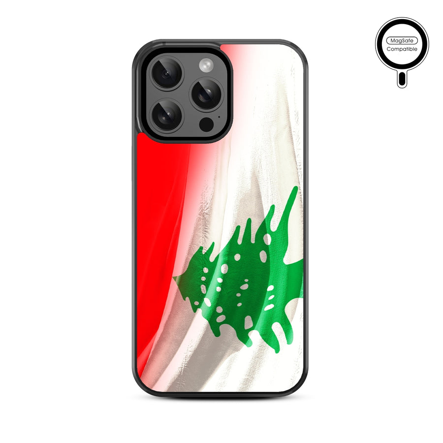 MyBat Design Lab Series MagSafe Case for Apple iPhone 15 Pro Max (6.7) - Lebanese Flag - MIP15PMCSLESMSM033-3.jpg