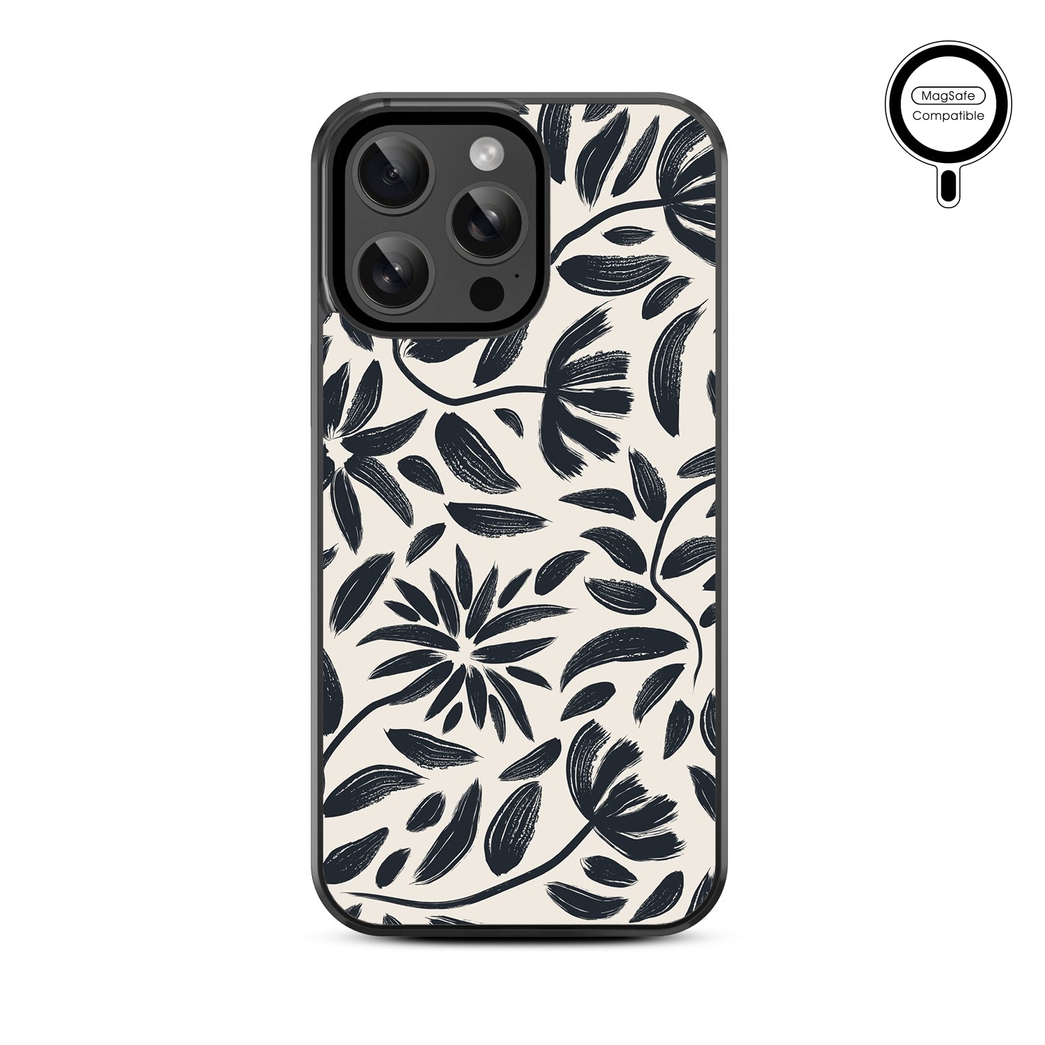 MyBat Design Lab Series MagSafe Case for Apple iPhone 15 Pro Max (6.7) - Vintage Floral - MIP15PMCSLESMSM124-3.jpg