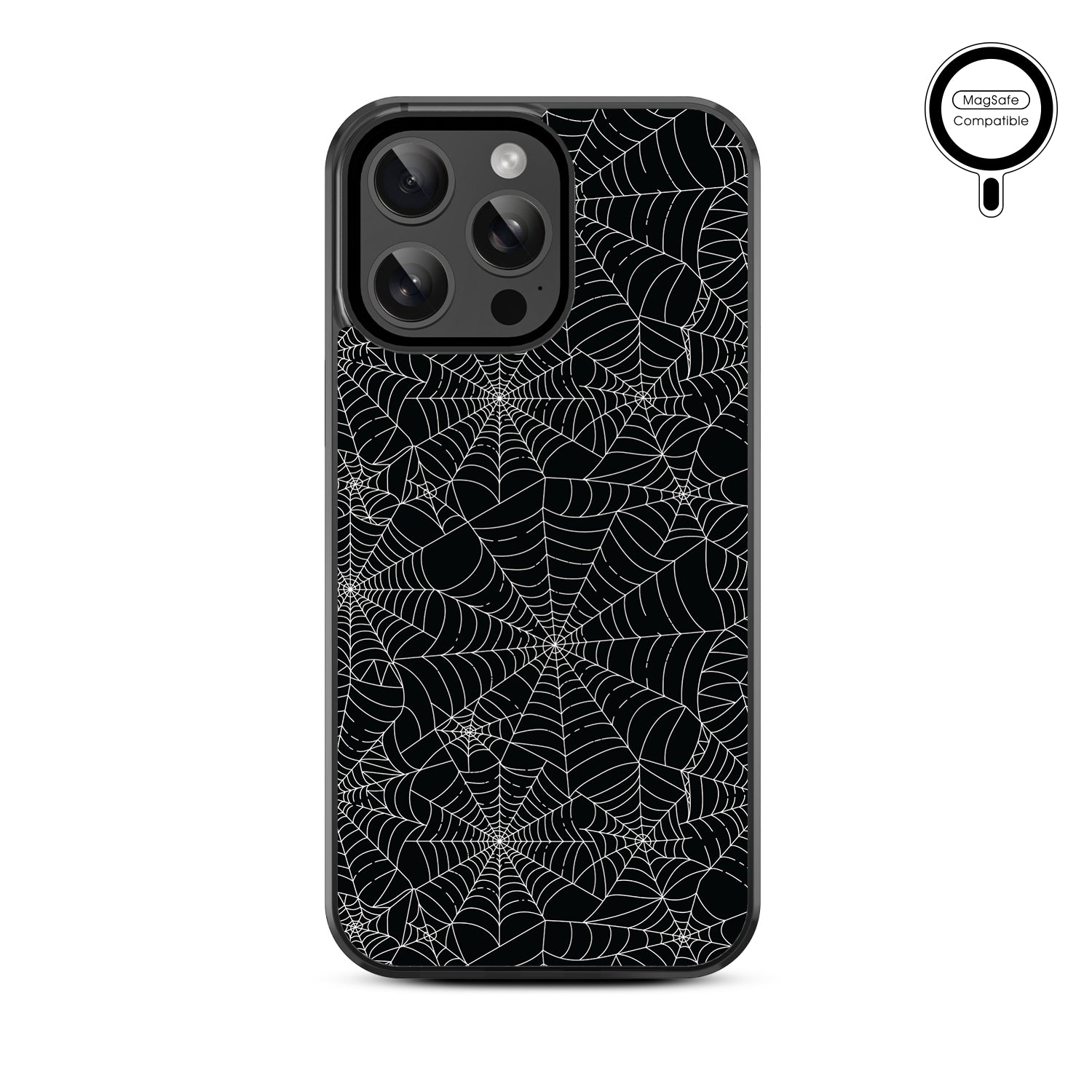 MyBat Design Lab Series MagSafe Case for Apple iPhone 15 Pro Max (6.7) - Spider Web - MIP15PMCSLESMSM217-3.jpg