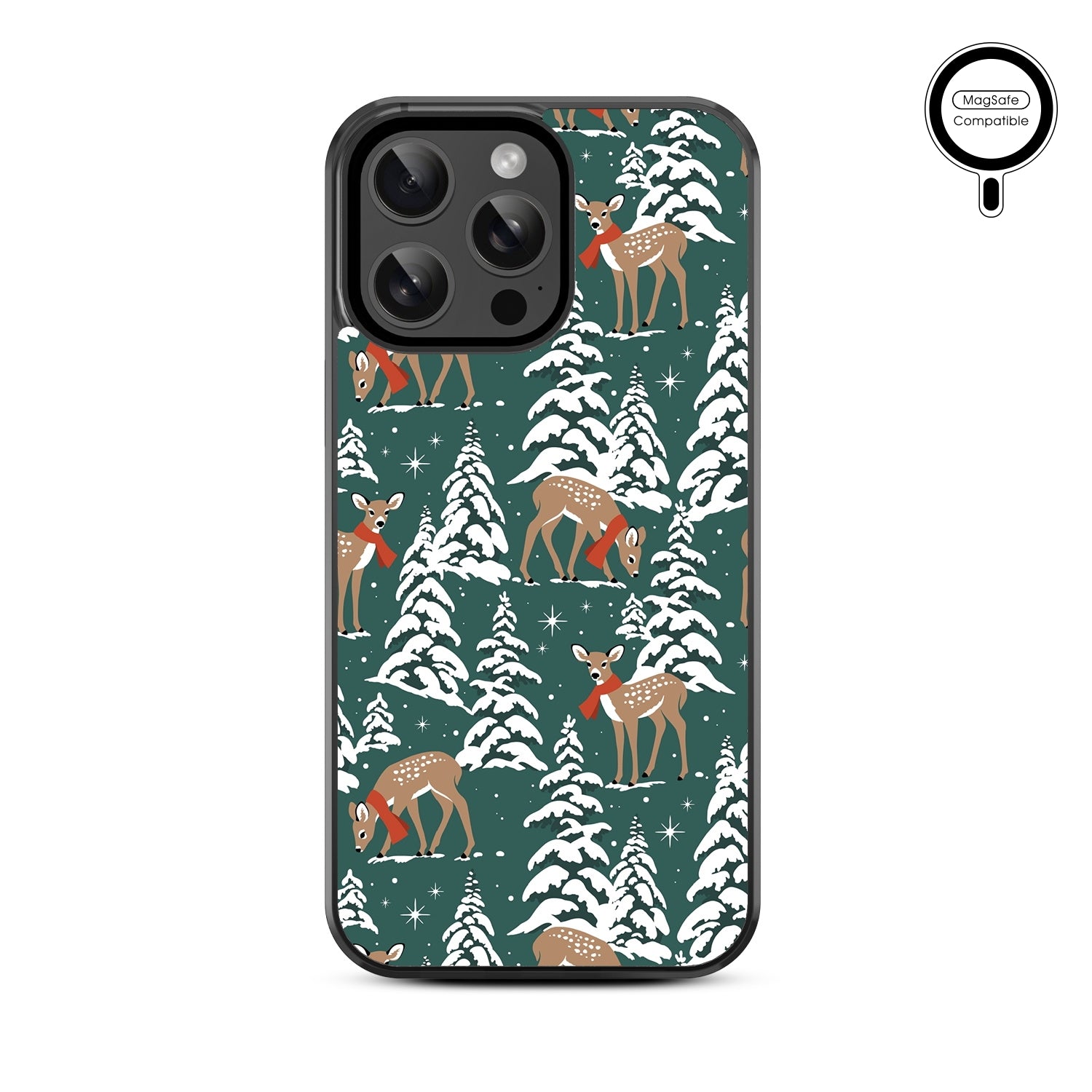 MyBat Design Lab Series MagSafe Case for Apple iPhone 15 Pro Max (6.7) - Pine & Prancer - MIP15PMCSLESMSM287-3.jpg