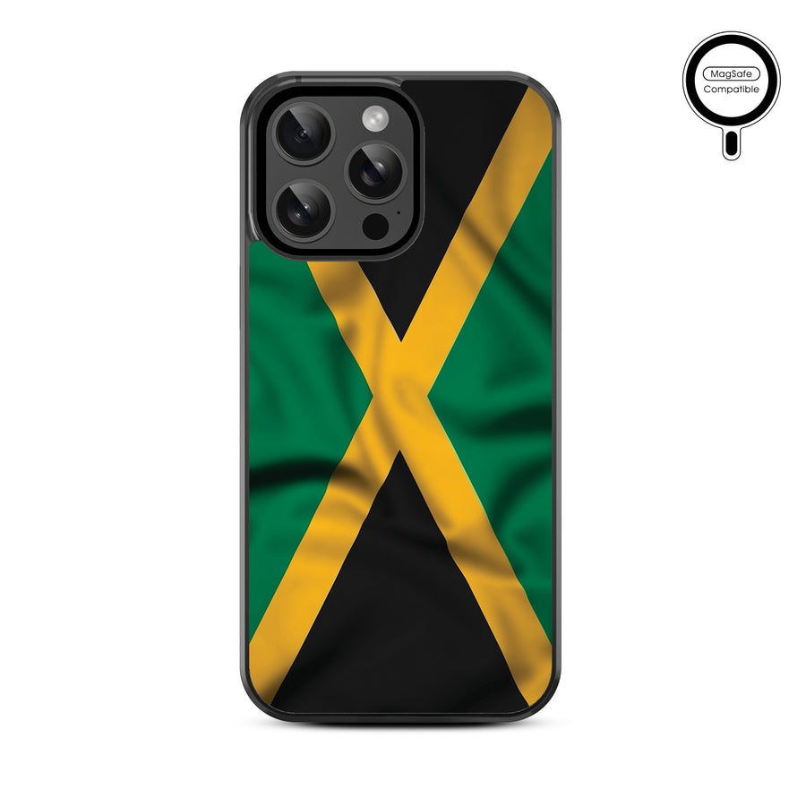 MyBat Design Lab Series MagSafe Case for Apple iPhone 15 Pro Max (6.7) - Jamaica Flag - MIP15PMCSLESMSM310-3.jpg