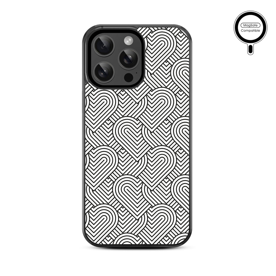 MyBat Design Lab Series MagSafe Case for Apple iPhone 15 Pro Max (6.7) - Hearts Aligned - MIP15PMCSLESMSM331-3.jpg