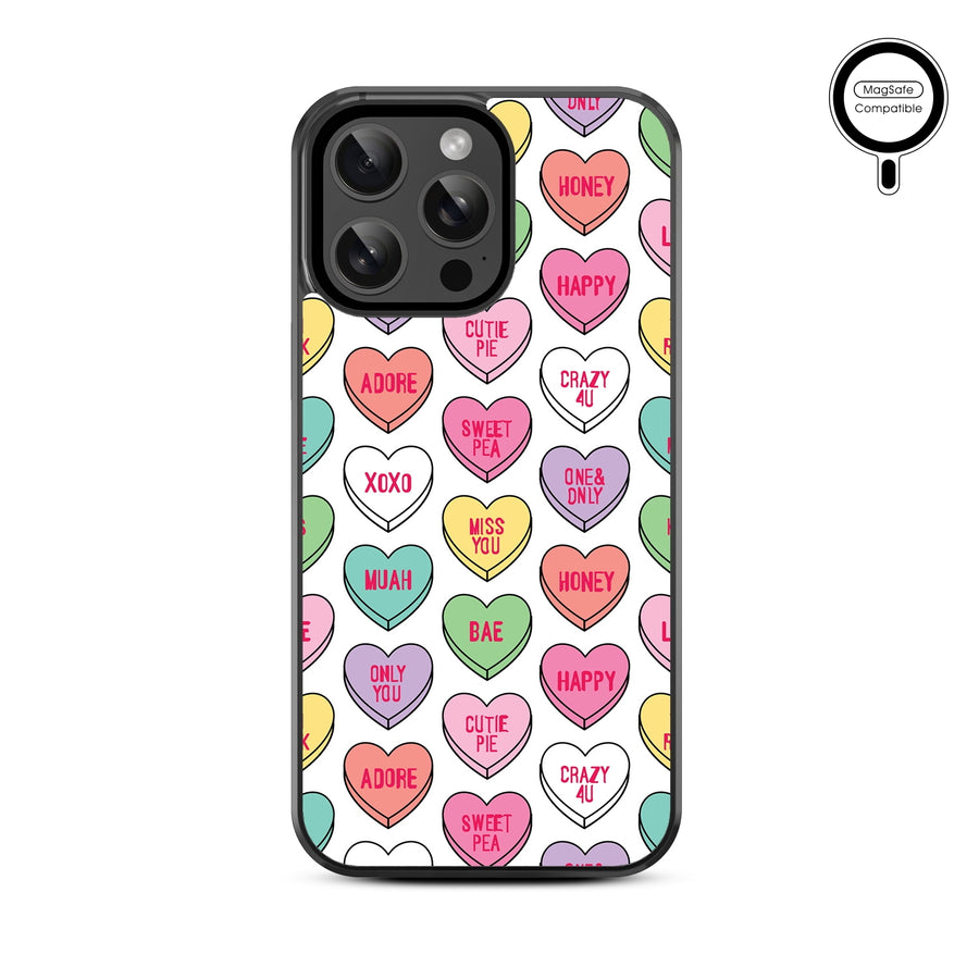 MyBat Design Lab Series MagSafe Case for Apple iPhone 15 Pro Max (6.7) - Sweet Hearts - MIP15PMCSLESMSM337-3.jpg