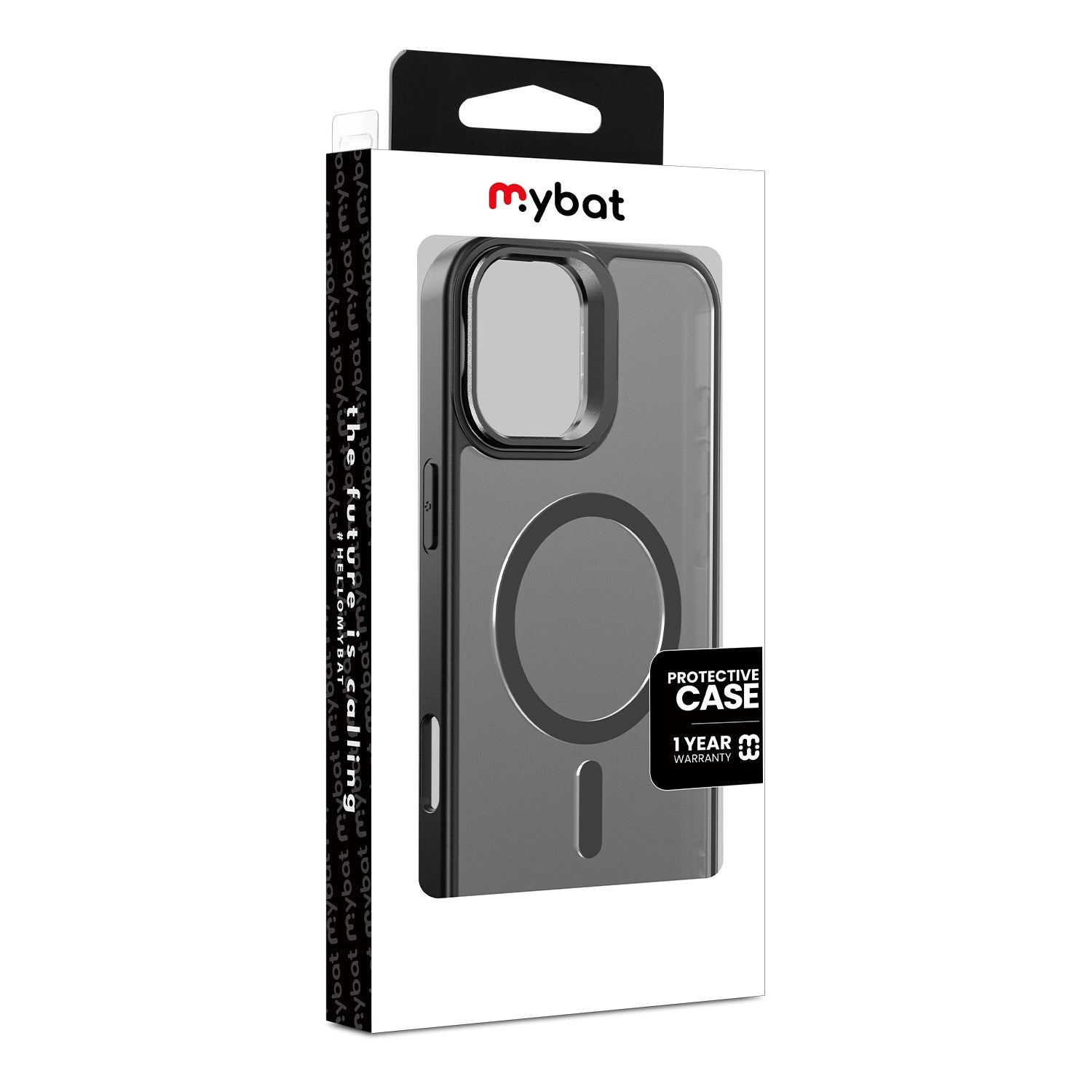 MyBat InFrame MagSafe Case with Kickstand for Apple iPhone 16 - Black - MIP16CSFGMS211-8.jpg