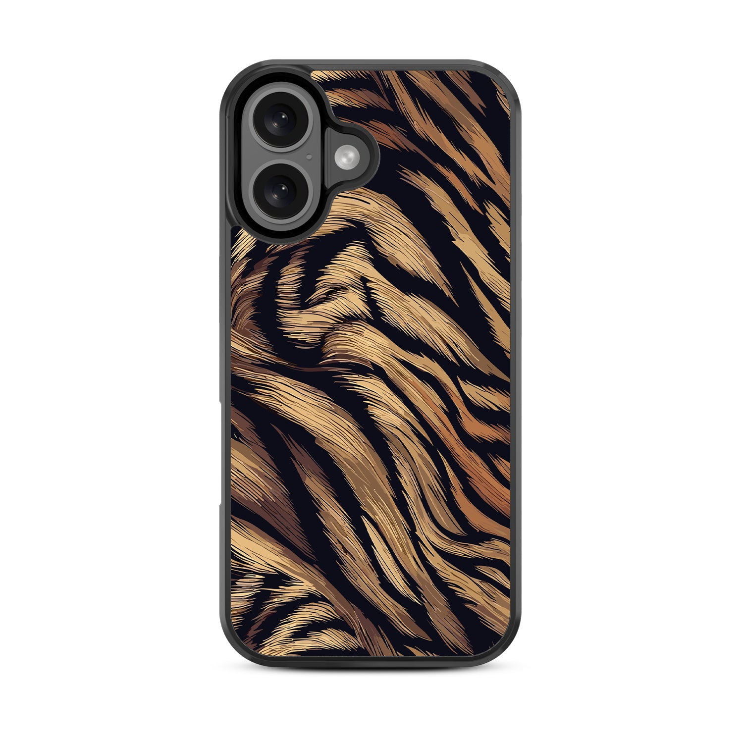 MyBat Design Lab Series Case for Apple iPhone 16 - Tiger Fur - MIP16CSLESM006-3.jpg