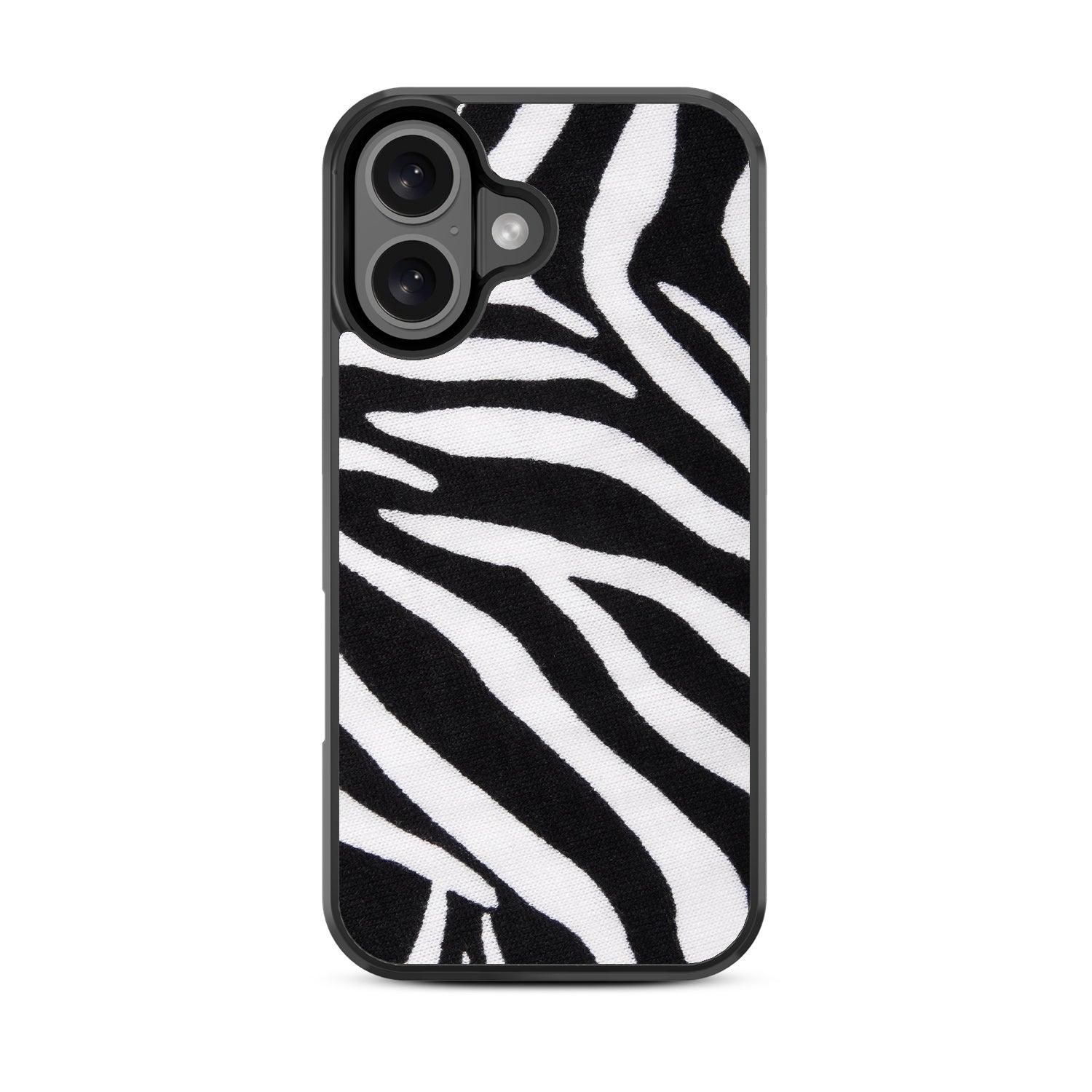 MyBat Design Lab Series Case for Apple iPhone 16 - Zebra Print - MIP16CSLESM009-3.jpg