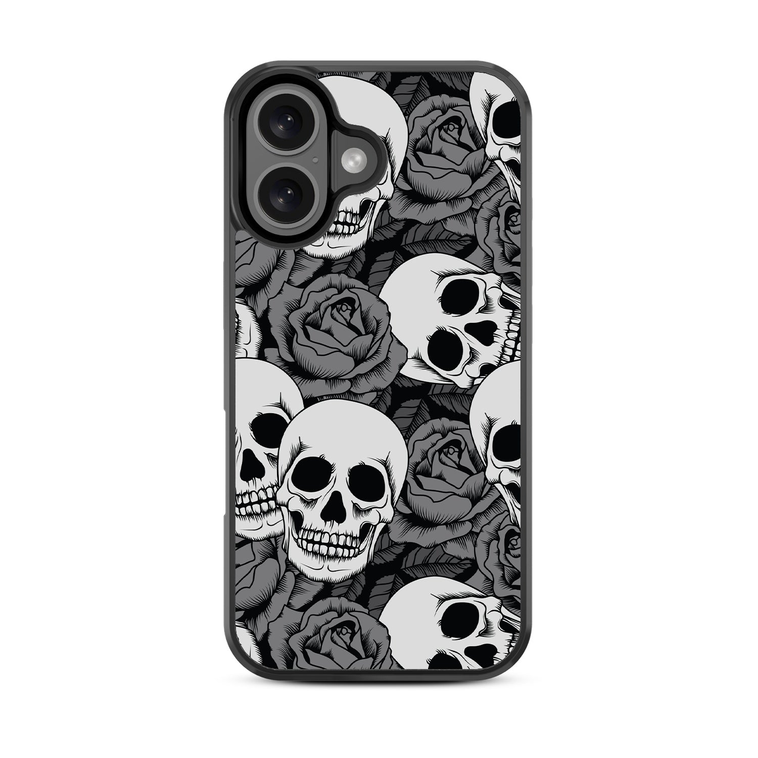 MyBat Design Lab Series Case for Apple iPhone 16 - Skull Garden - MIP16CSLESM081-3.jpg