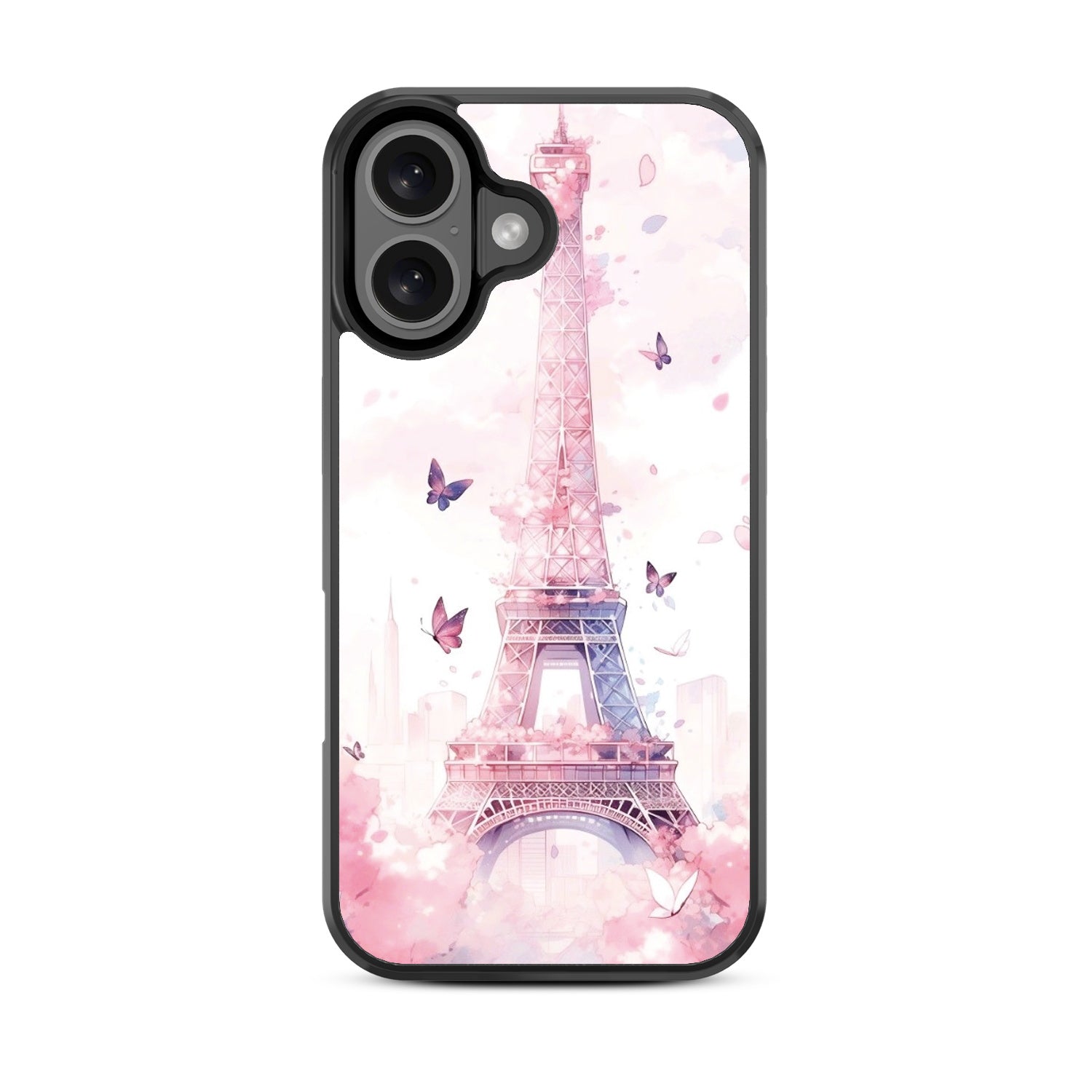 MyBat Design Lab Series Case for Apple iPhone 16 - Parisian Butterflies - MIP16CSLESM182-3.jpg