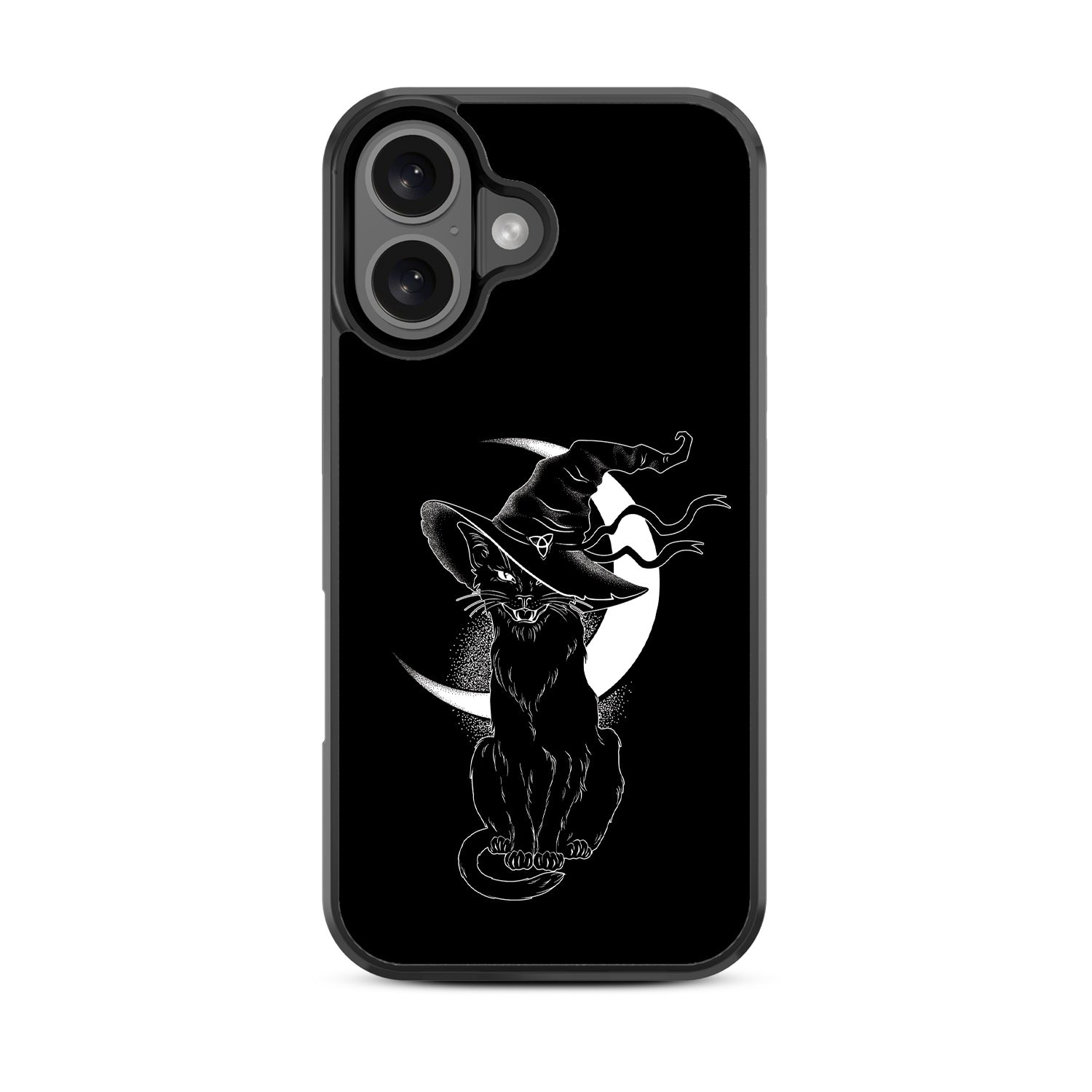 MyBat Design Lab Series Case for Apple iPhone 16 - Black Cat Magic - MIP16CSLESM223-3.jpg