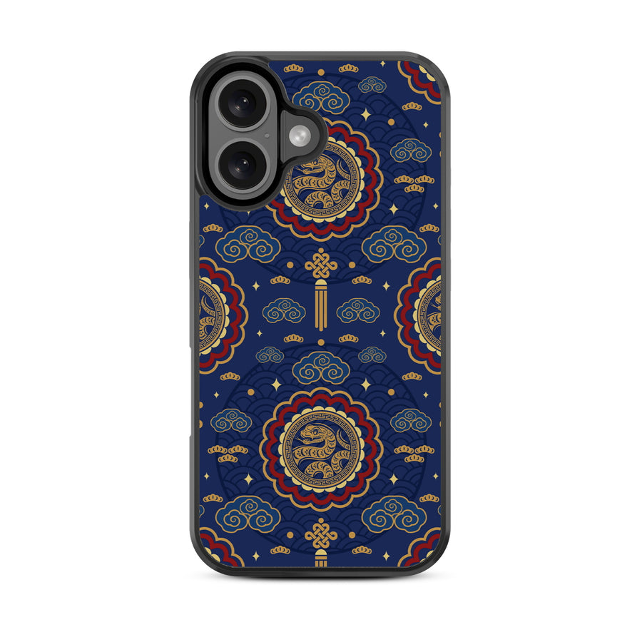 MyBat Design Lab Series Case for Apple iPhone 16 - Wisdom of the Snake - MIP16CSLESM318-3.jpg