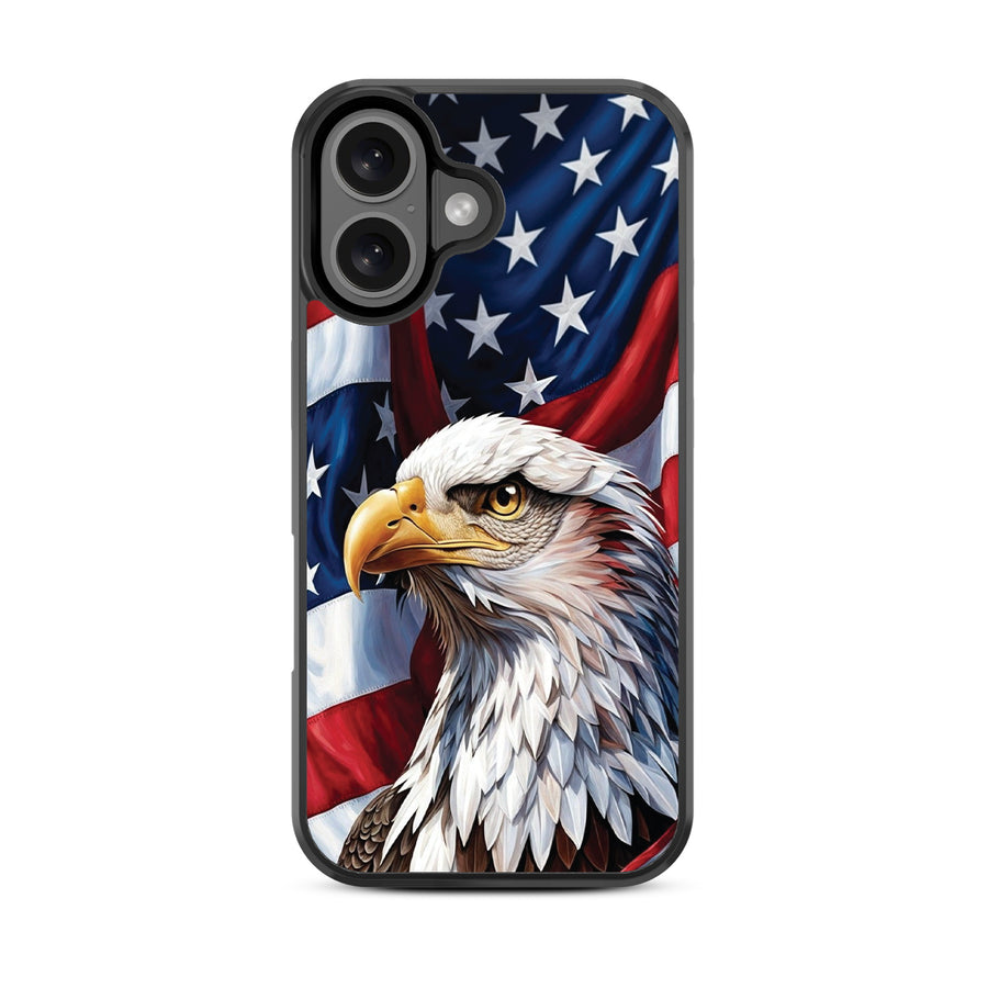 MyBat Design Lab Series Case for Apple iPhone 16 - Proud American Eagle - MIP16CSLESM362-3.jpg