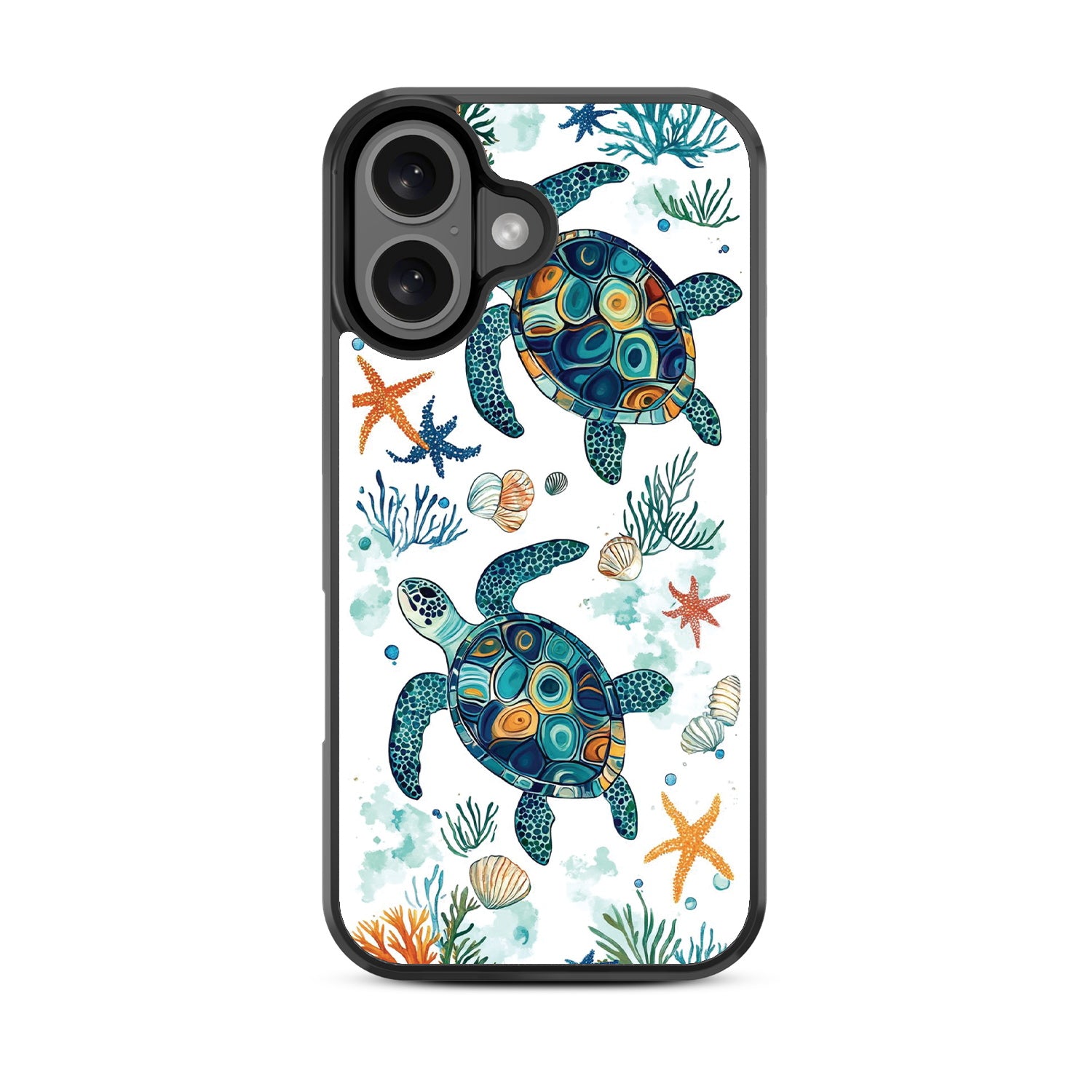 MyBat Design Lab Series Case for Apple iPhone 16 - Sea Turtles - MIP16CSLESM375-3.jpg