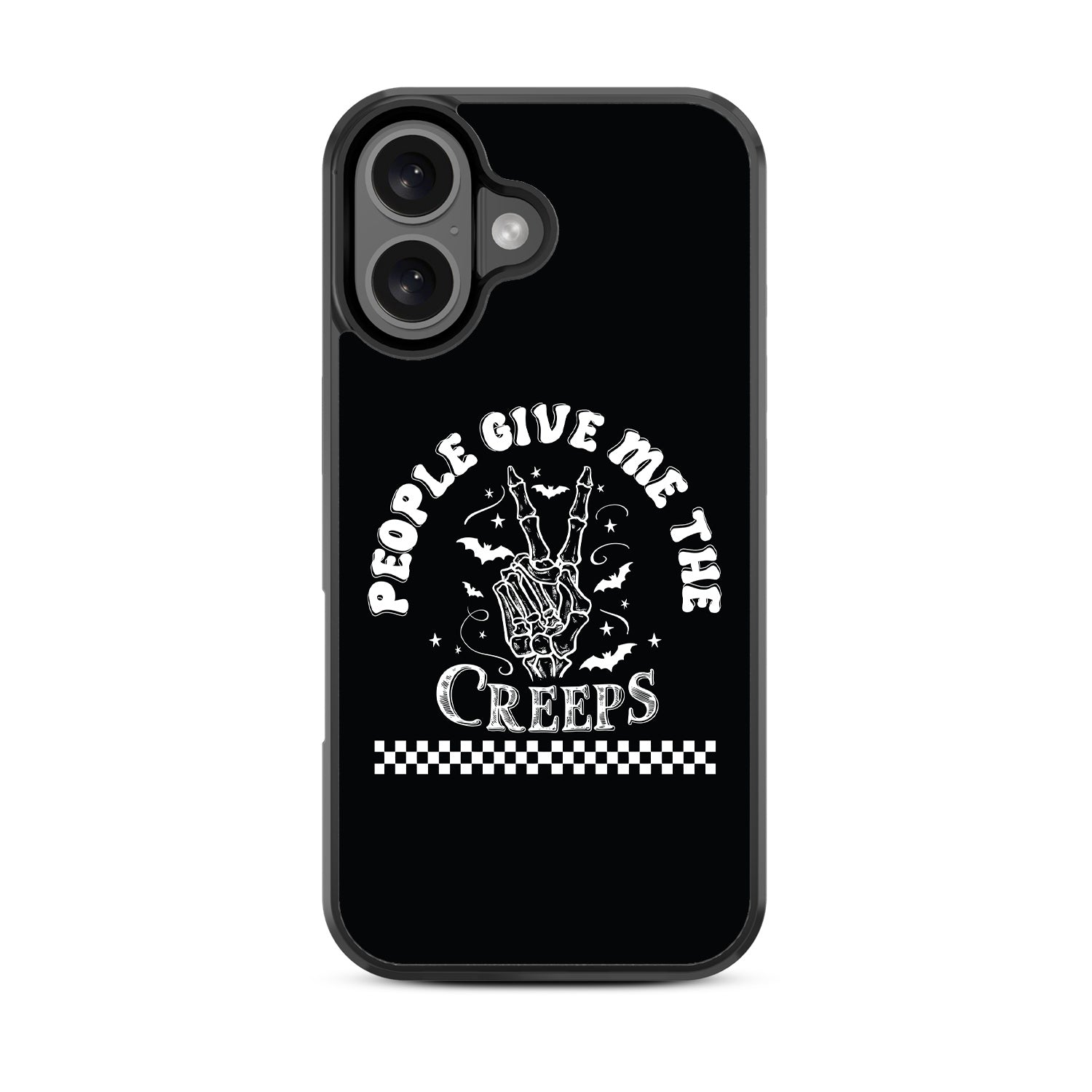 MyBat Design Lab Series Case for Apple iPhone 16 - The Creeps - MIP16CSLESM398-3.jpg