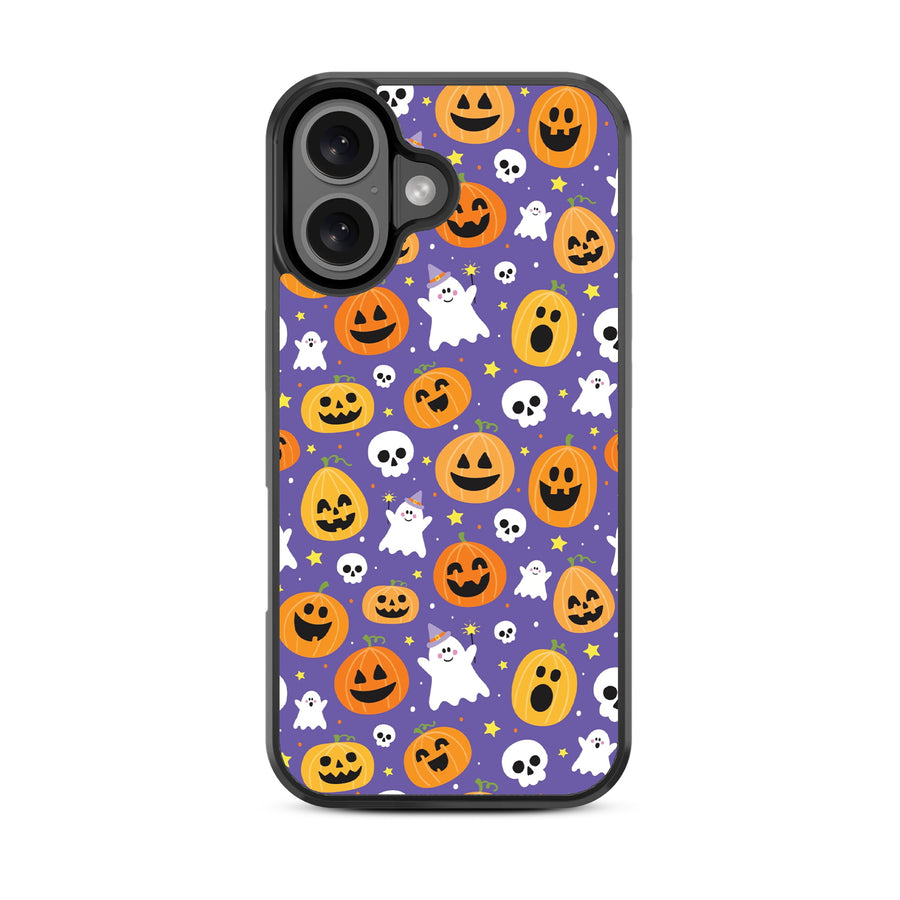 MyBat Design Lab Series Case for Apple iPhone 16 - Pumpkin Party - MIP16CSLESM404-3.jpg