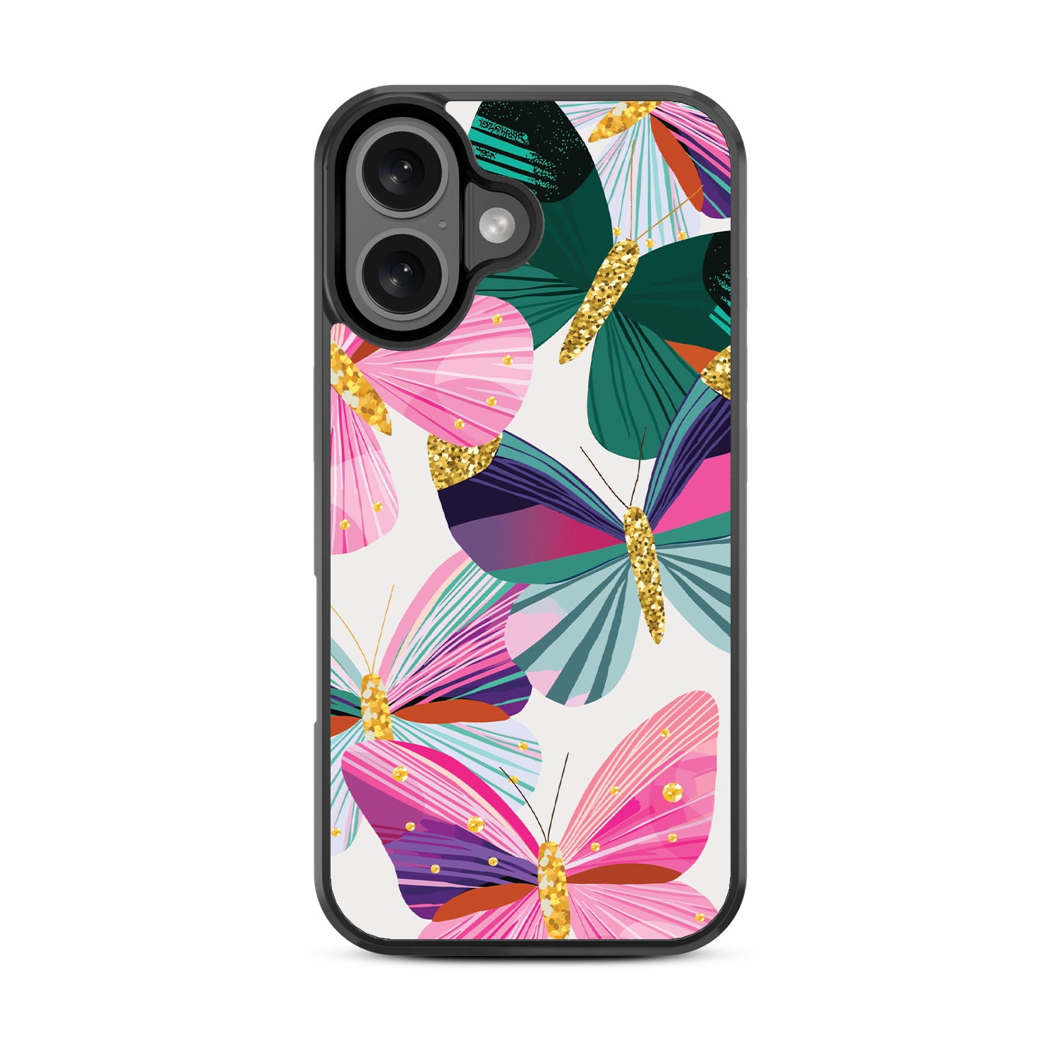 MyBat Design Lab Series Case for Apple iPhone 16 - Bright Flutter - MIP16CSLESM489-3.jpg