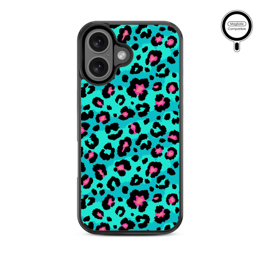MyBat Design Lab Series MagSafe Case for Apple iPhone 16 - Multicolor Leopard - MIP16CSLESMSM004-3.jpg