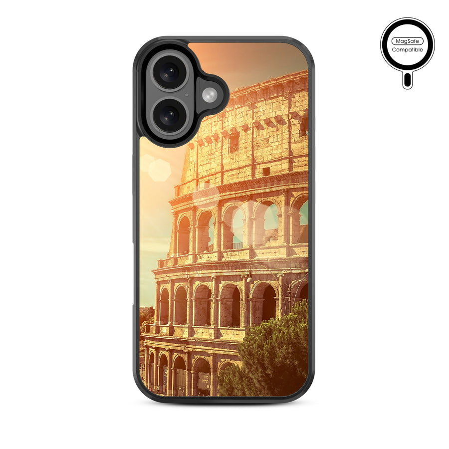 MyBat Design Lab Series MagSafe Case for Apple iPhone 16 - Roman Colosseum - MIP16CSLESMSM049-3.jpg