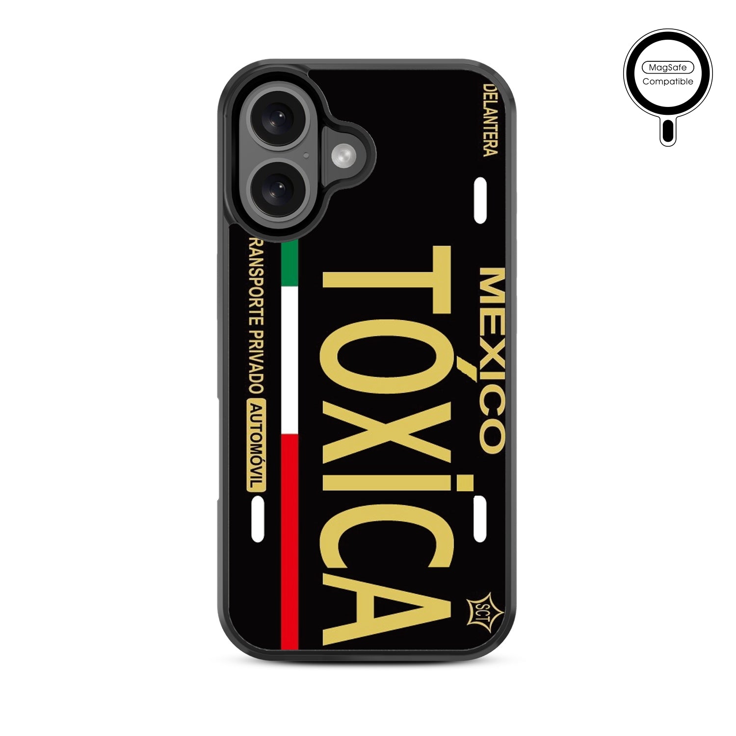 MyBat Design Lab Series MagSafe Case for Apple iPhone 16 - Toxica Black - MIP16CSLESMSM173-3.jpg