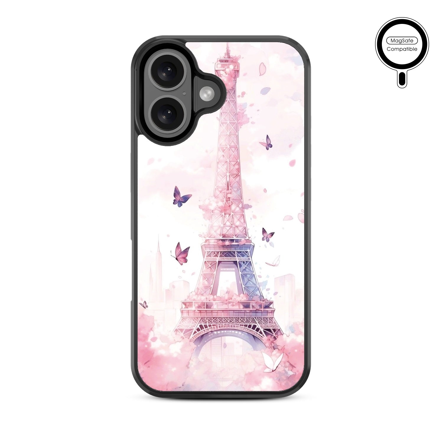 MyBat Design Lab Series MagSafe Case for Apple iPhone 16 - Parisian Butterflies - MIP16CSLESMSM182-3.jpg