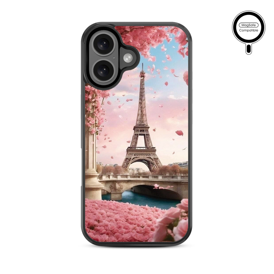 MyBat Design Lab Series MagSafe Case for Apple iPhone 16 - Paris In Bloom - MIP16CSLESMSM183-3.jpg
