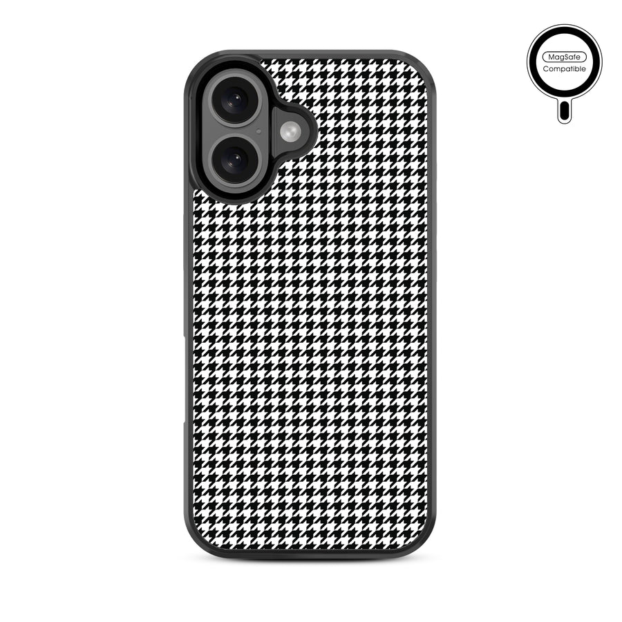 MyBat Design Lab Series MagSafe Case for Apple iPhone 16 - Classic Houndstooth - MIP16CSLESMSM215-3.jpg