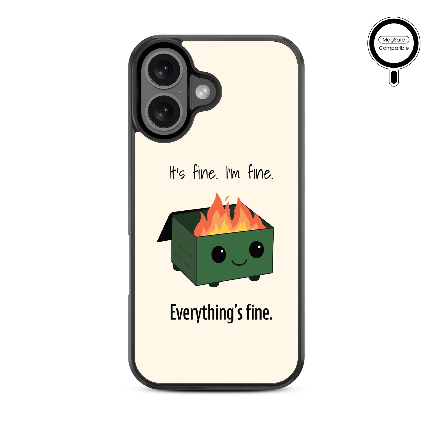MyBat Design Lab Series MagSafe Case for Apple iPhone 16 - Dumpster Fire - MIP16CSLESMSM255-3.jpg