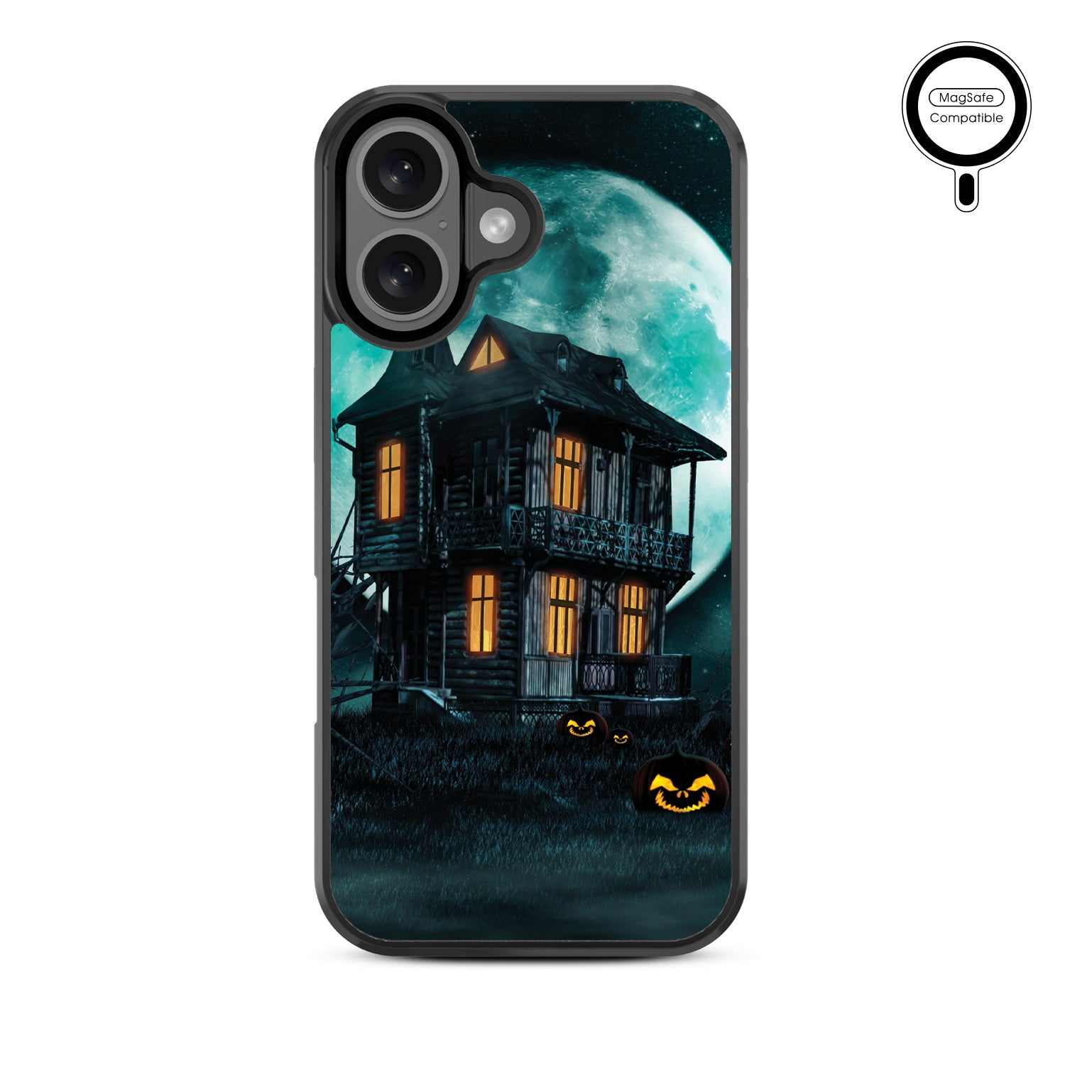 MyBat Design Lab Series MagSafe Case for Apple iPhone 16 - Haunted Mansion - MIP16CSLESMSM396-3.jpg
