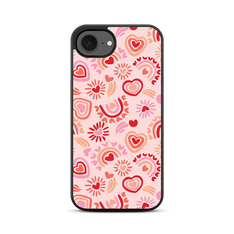 MyBat Design Lab Series Case for Apple iPhone 17e / 16e - Beaming Love - MIP16ECSLESM095-3.jpg