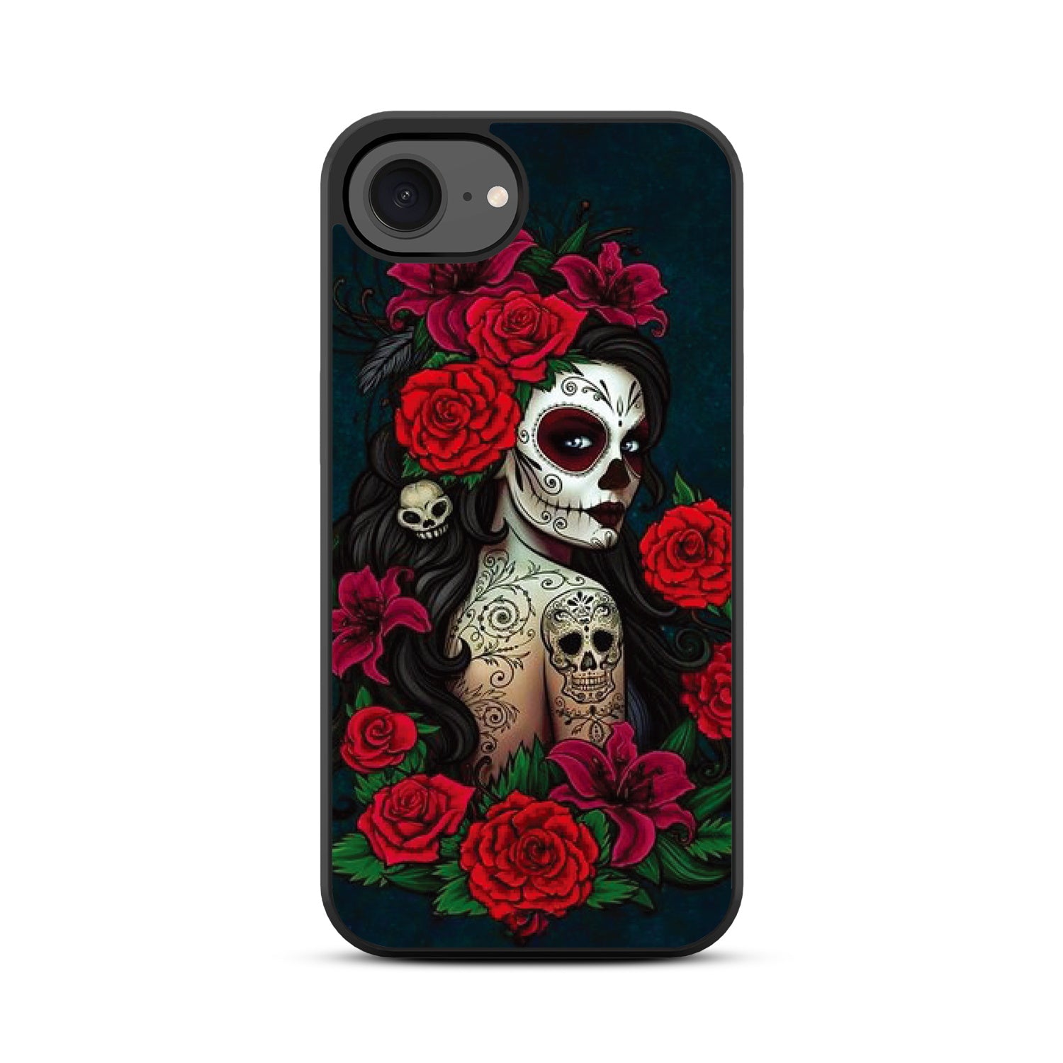 MyBat Design Lab Series Case for Apple iPhone 17e / 16e - Lady Of The Dead - MIP16ECSLESM189-3.jpg