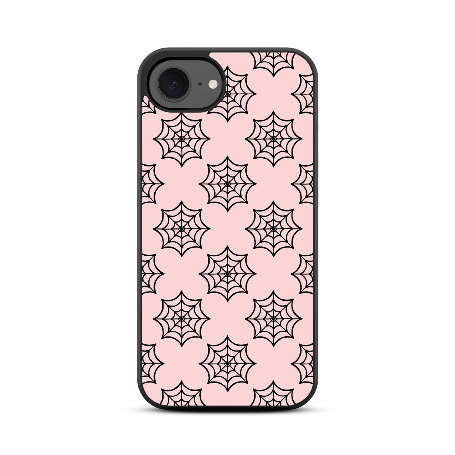 MyBat Design Lab Series Case for Apple iPhone 17e / 16e - Pink Spider Web - MIP16ECSLESM227-3.jpg