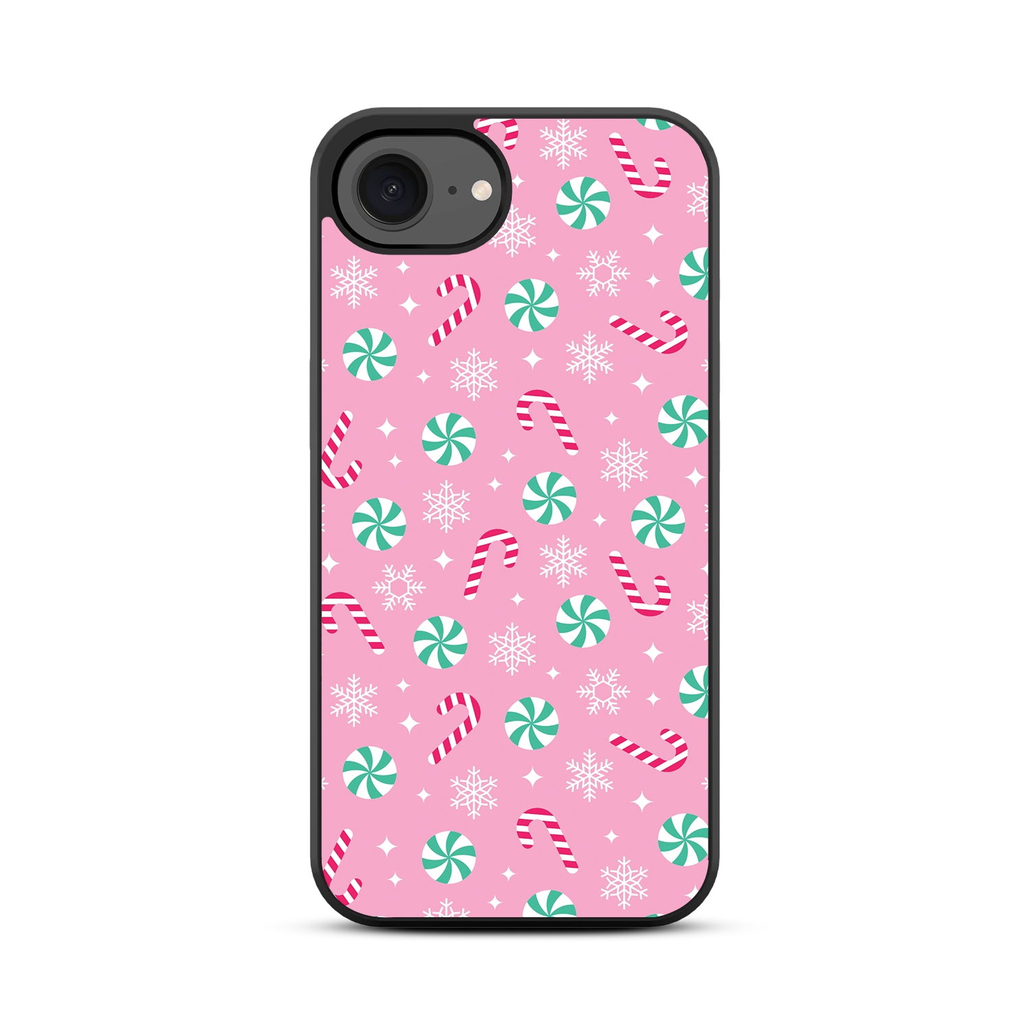 MyBat Design Lab Series Case for Apple iPhone 17e / 16e - Peppermint Swirl - MIP16ECSLESM272-3.jpg