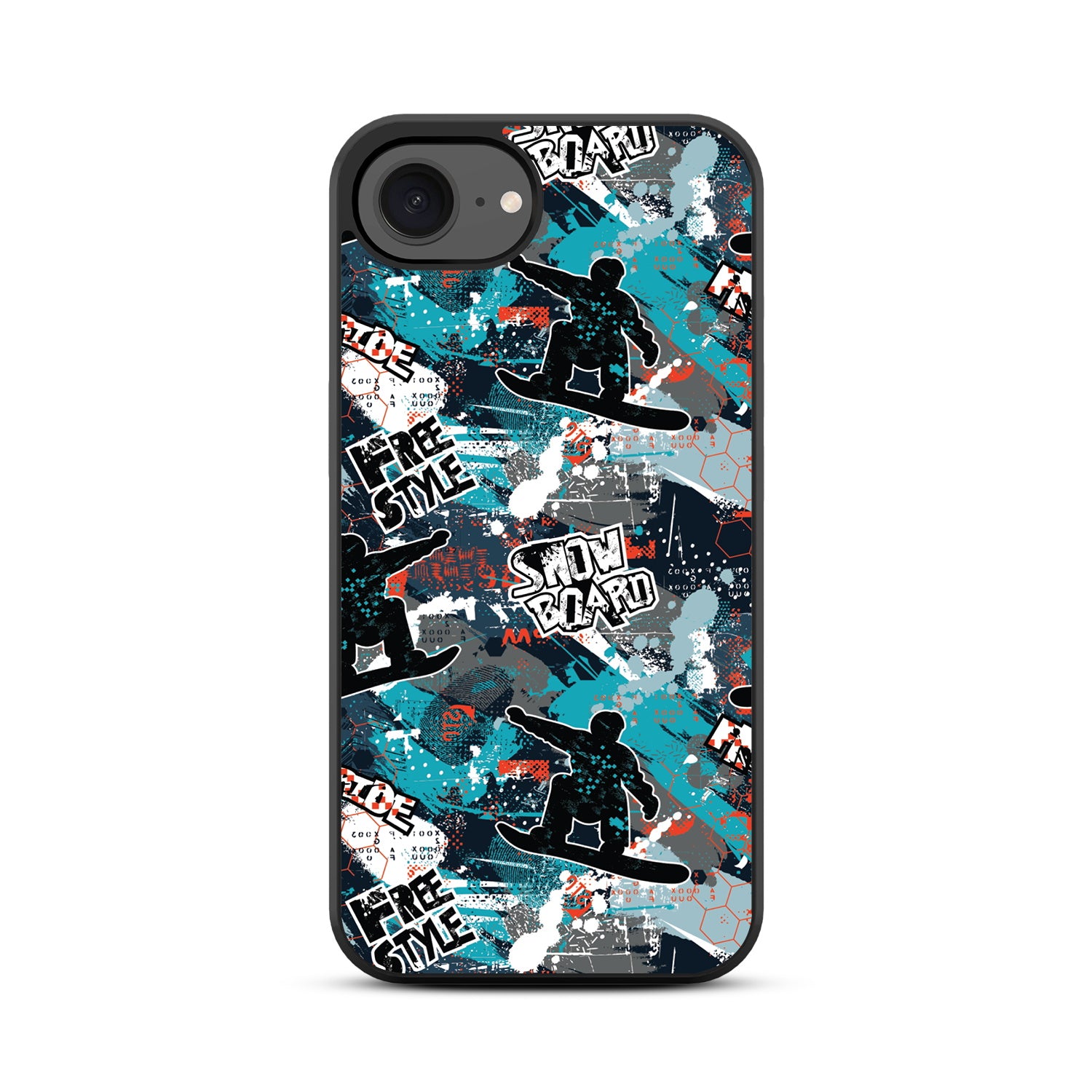 MyBat Design Lab Series Case for Apple iPhone 17e / 16e - Shredding Freestyle - MIP16ECSLESM326-3.jpg