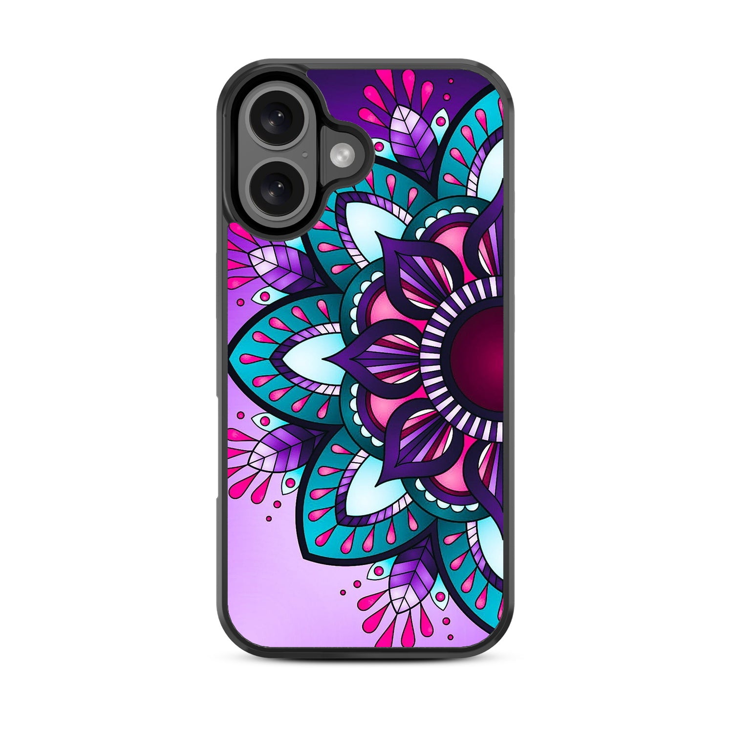 MyBat Design Lab Series Case for Apple iPhone 16 Plus - Flower Mandala - MIP16MCSLESM112-3.jpg
