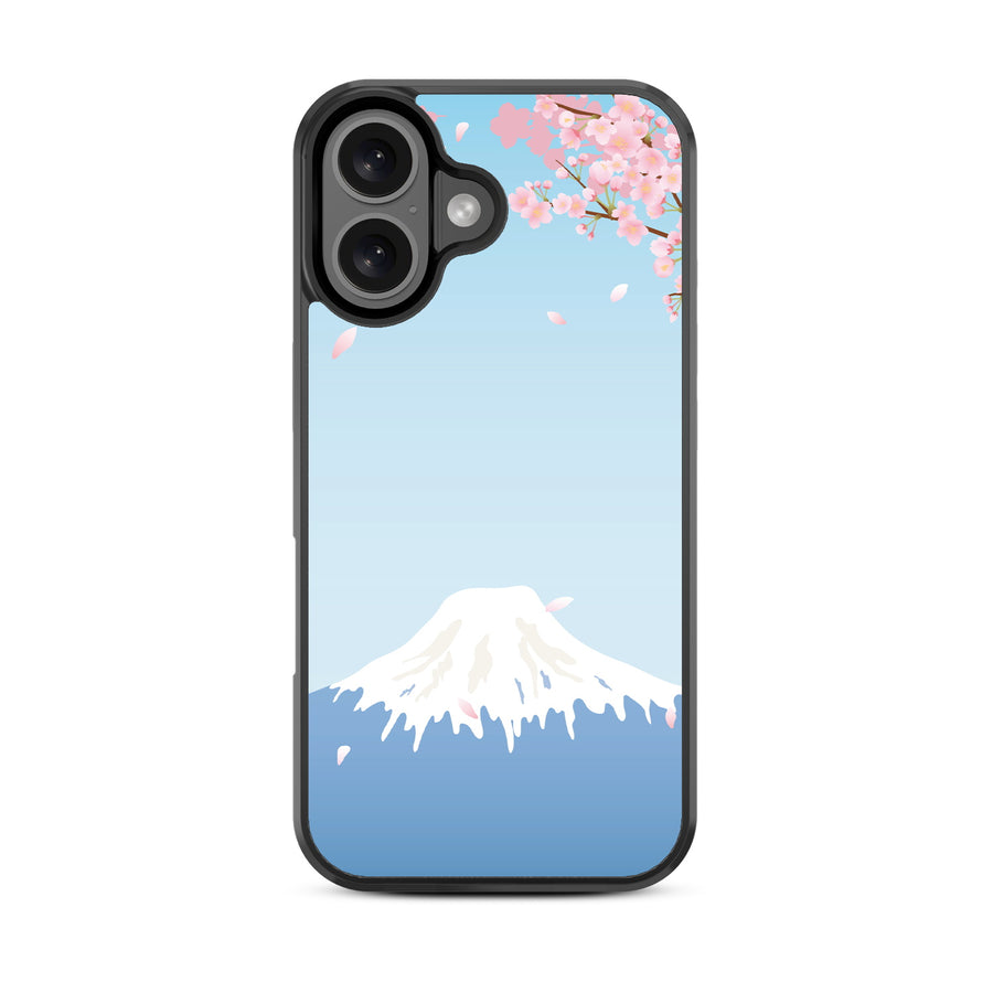 MyBat Design Lab Series Case for Apple iPhone 16 Plus - Fuji Blossoms - MIP16MCSLESM492-3.jpg