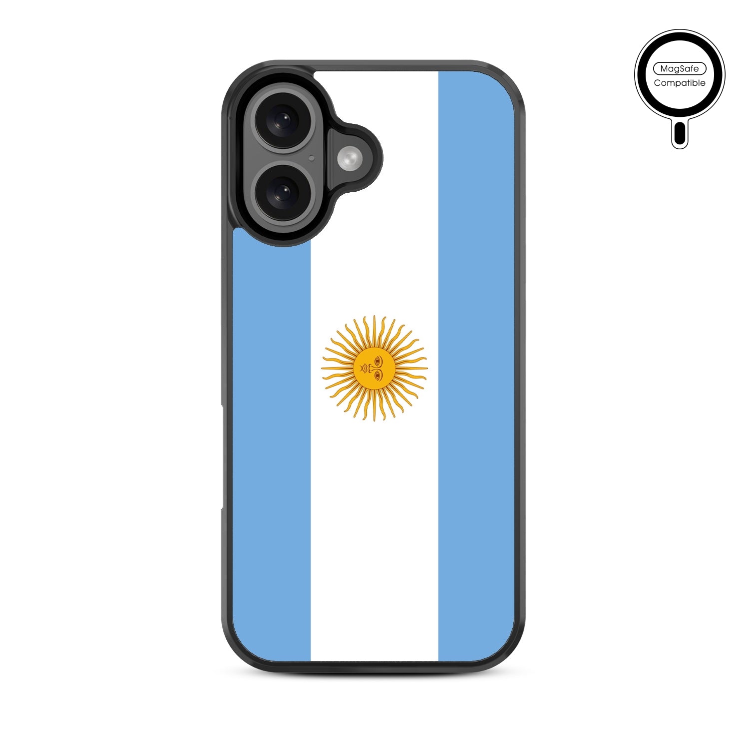 MyBat Design Lab Series MagSafe Case for Apple iPhone 16 Plus - Argentinian Flag - MIP16MCSLESMSM031-3.jpg