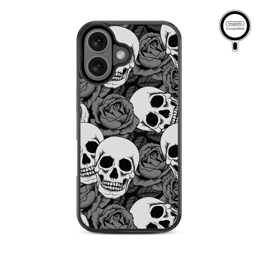 MyBat Design Lab Series MagSafe Case for Apple iPhone 16 Plus - Skull Garden - MIP16MCSLESMSM081-3.jpg