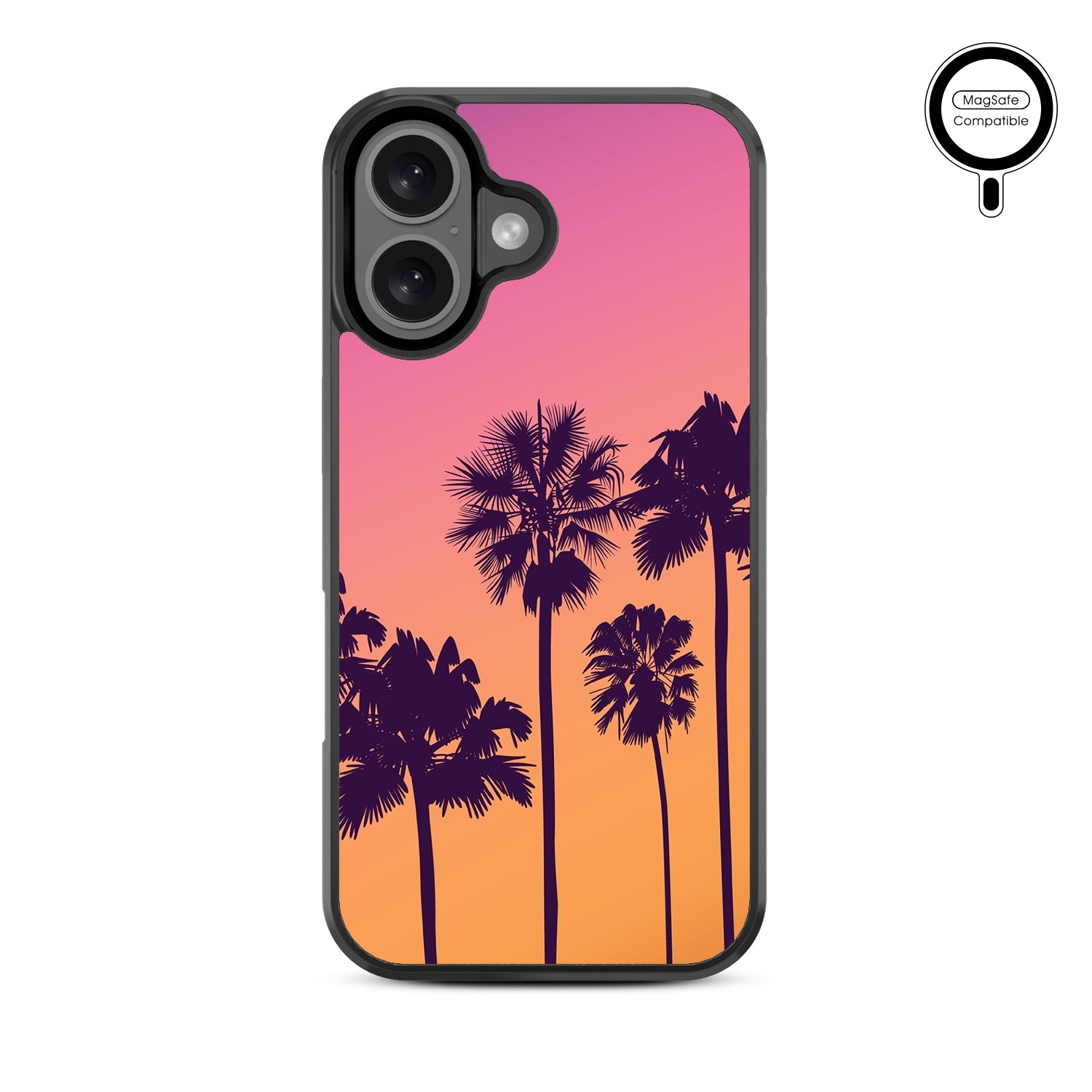 MyBat Design Lab Series MagSafe Case for Apple iPhone 16 Plus - Palm Tree Sunset - MIP16MCSLESMSM136-3.jpg