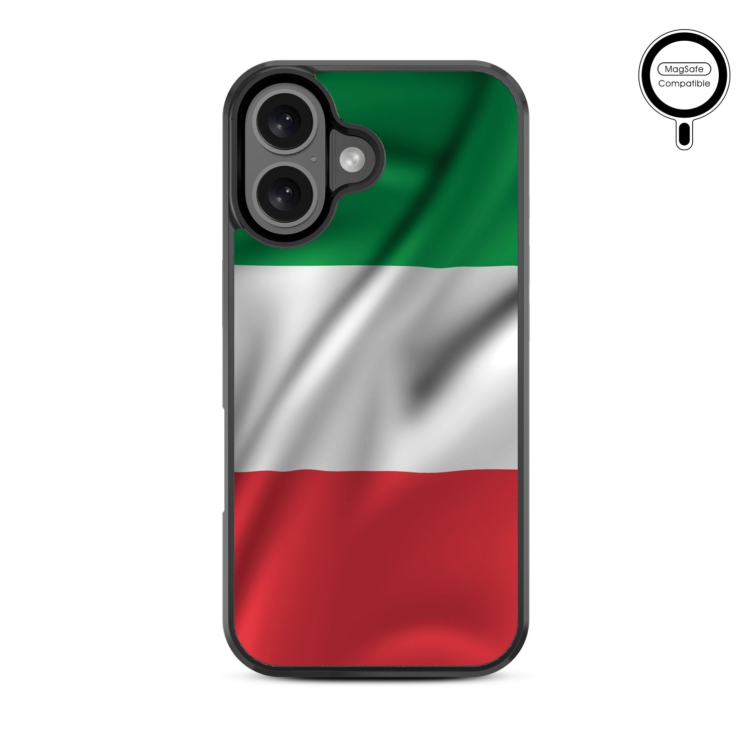 MyBat Design Lab Series MagSafe Case for Apple iPhone 16 Plus - Italy Flag - MIP16MCSLESMSM150-3.jpg