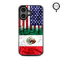 MyBat Design Lab Series MagSafe Case for Apple iPhone 16 Plus – Mexican-American Flag - MIP16MCSLESMSM168-3.jpg