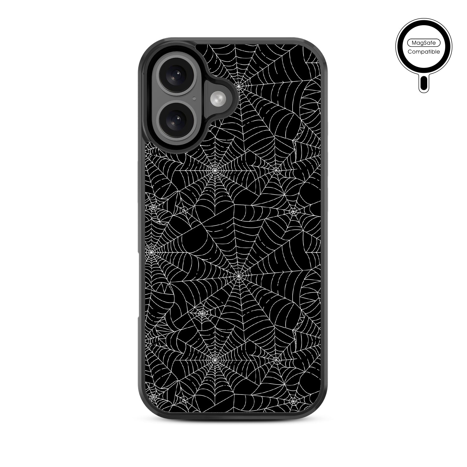 MyBat Design Lab Series MagSafe Case for Apple iPhone 16 Plus - Spider Web - MIP16MCSLESMSM217-3.jpg