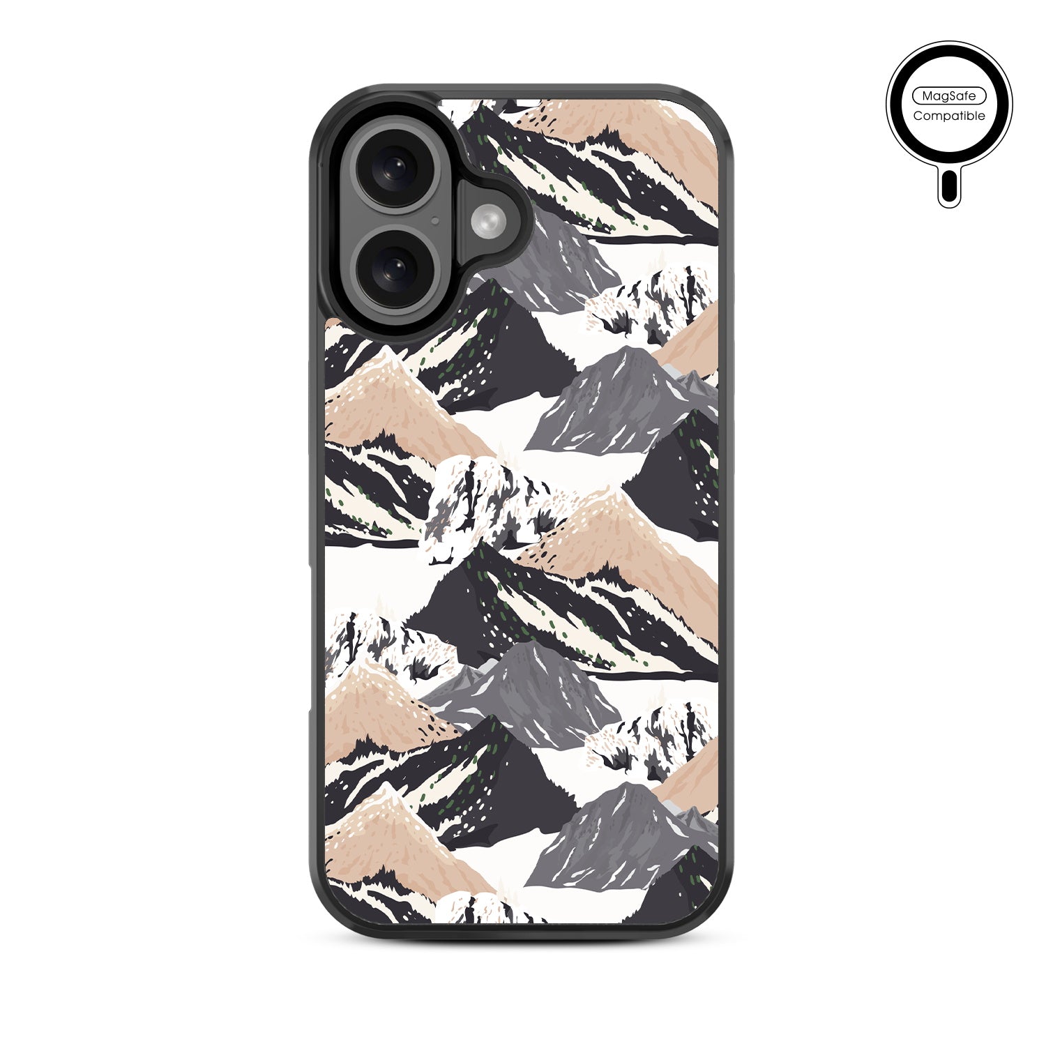 MyBat Design Lab Series MagSafe Case for Apple iPhone 16 Plus - Rocky Peaks - MIP16MCSLESMSM323-3.jpg