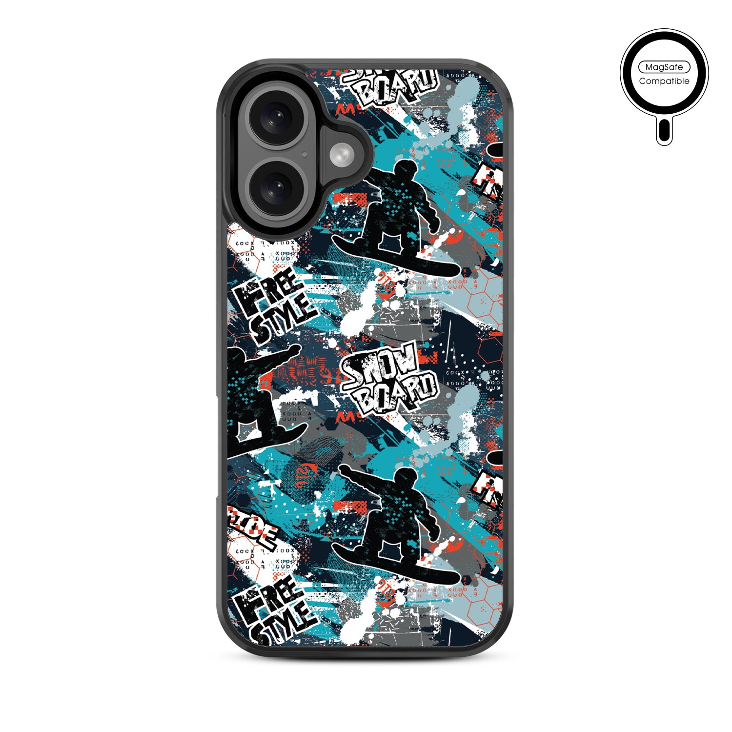 MyBat Design Lab Series MagSafe Case for Apple iPhone 16 Plus - Shredding Freestyle - MIP16MCSLESMSM326-3.jpg