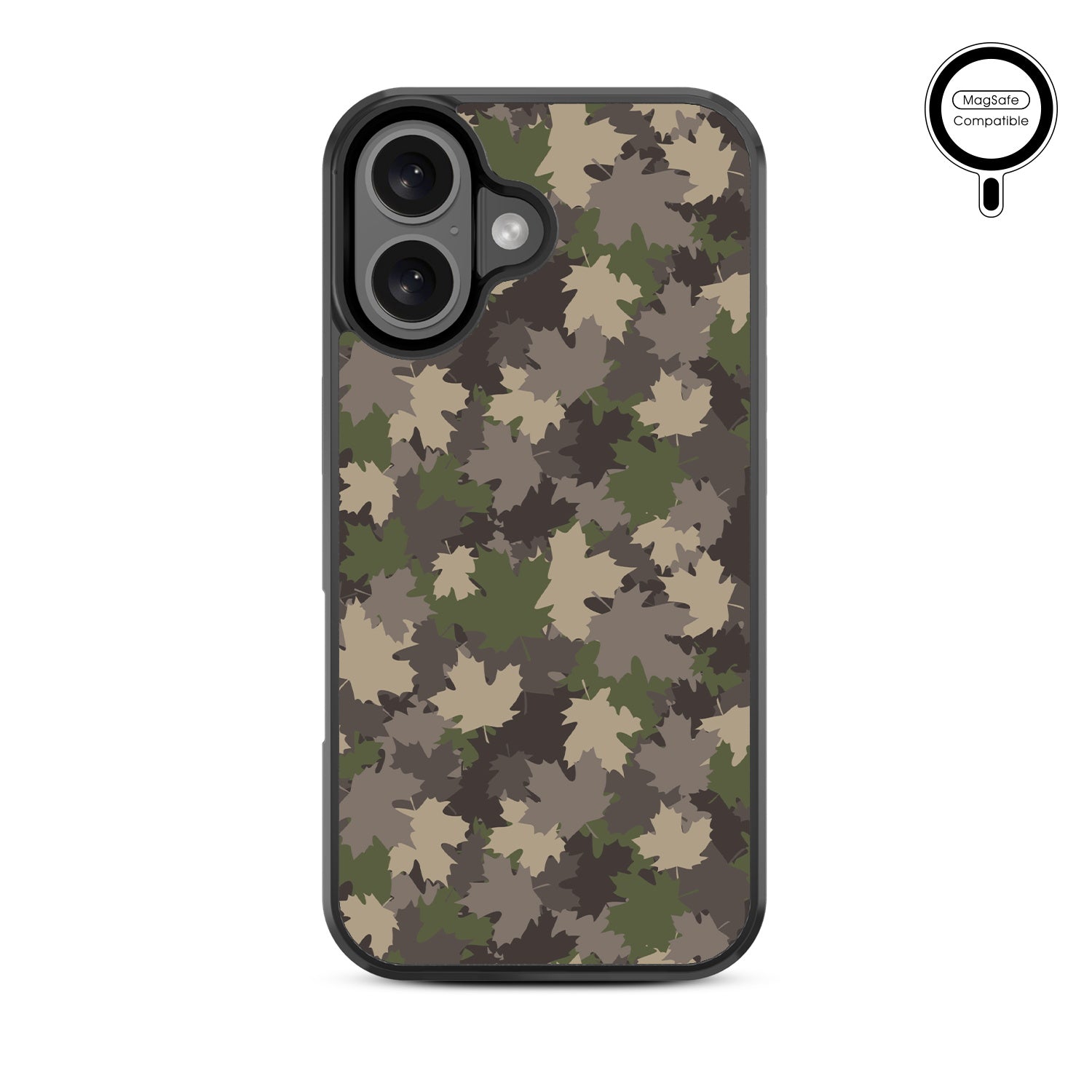 MyBat Design Lab Series MagSafe Case for Apple iPhone 16 Plus - Leaf Camo - MIP16MCSLESMSM445-3.jpg