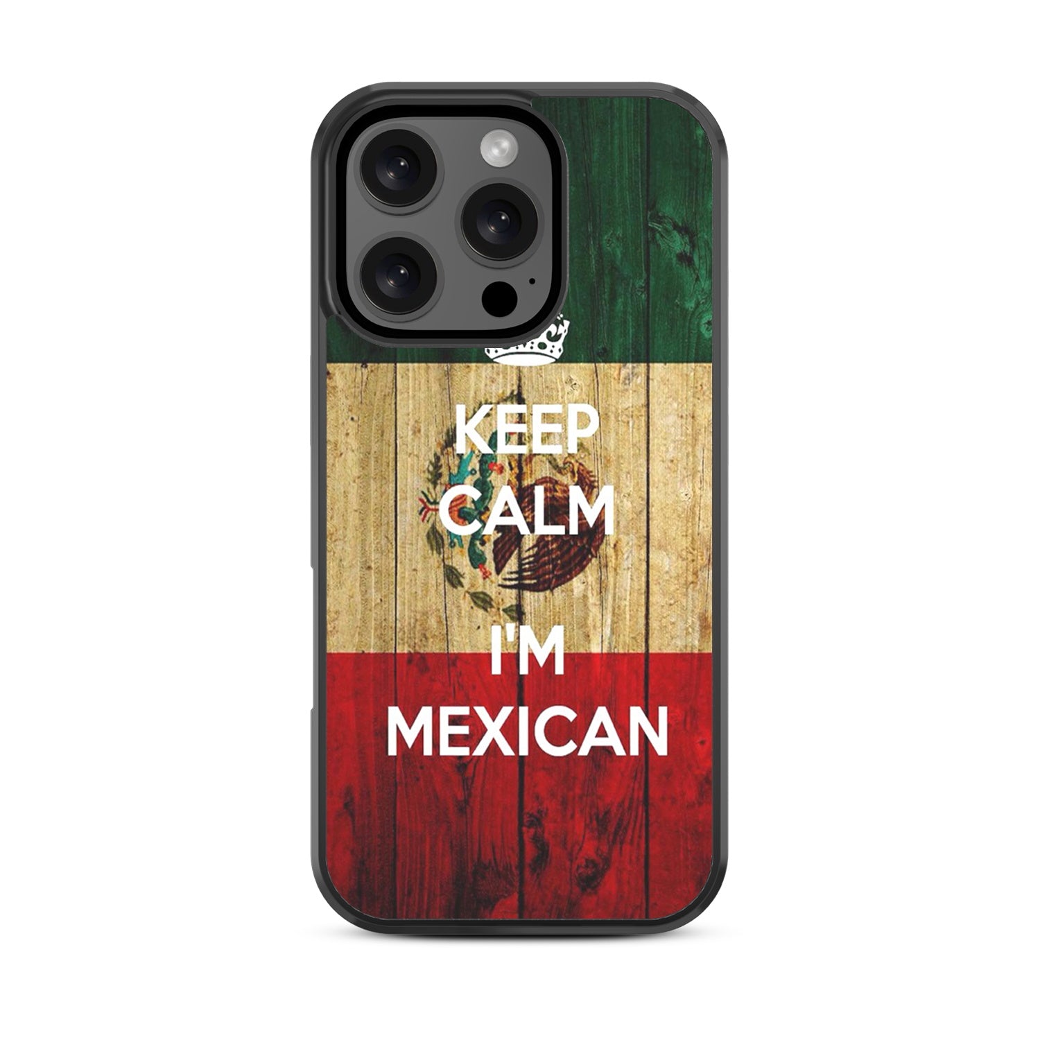 MyBat Design Lab Series Case for Apple iPhone 16 Pro - Keep Calm, I'm Mexican - MIP16PCSLESM051-3.jpg