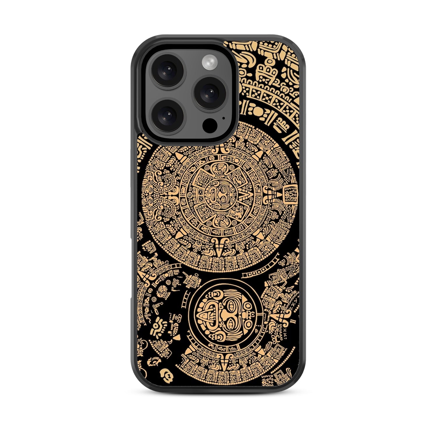 MyBat Design Lab Series Case for Apple iPhone 16 Pro - Mayan Calendar - MIP16PCSLESM052-3.jpg